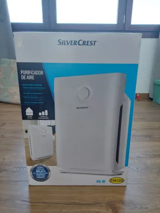 Purificador de aire SilverCrest blanco