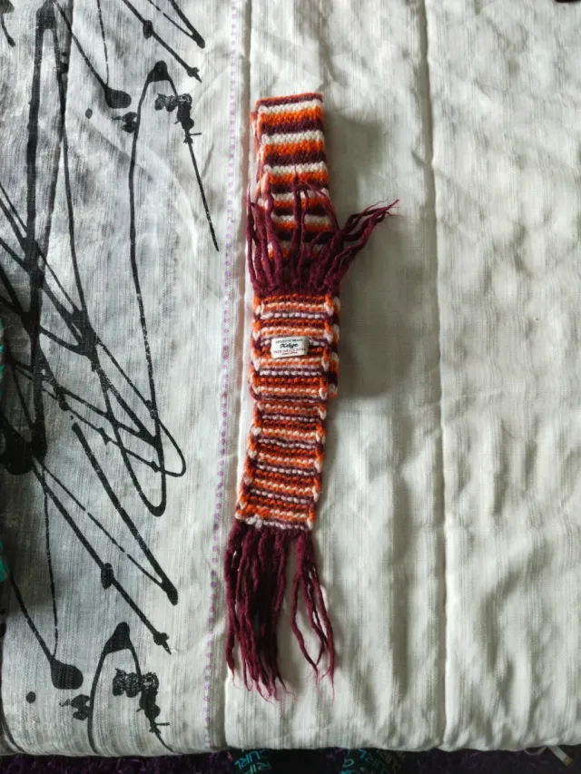 Bufanda de lana tejida