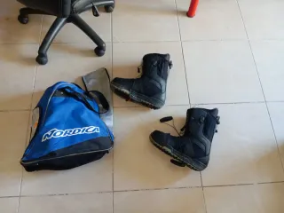 Botas de Snowboard Burton y Funda Nórdica talla 44