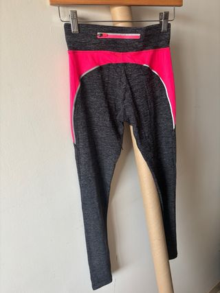 Oysho Leggings Talla XS Gris y Rosa