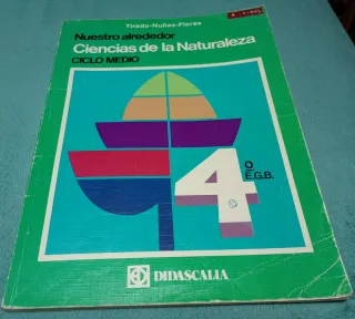 Ciencias de la naturaleza 4 EGB Didascalia