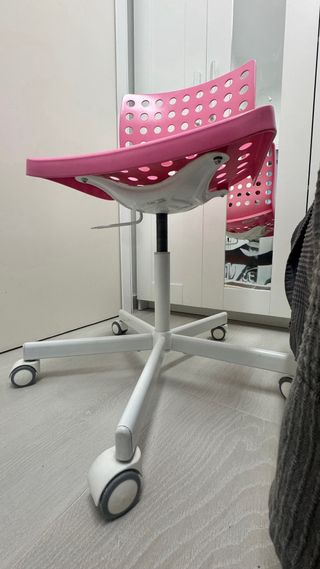 Silla Escritorio IKEA Rosa