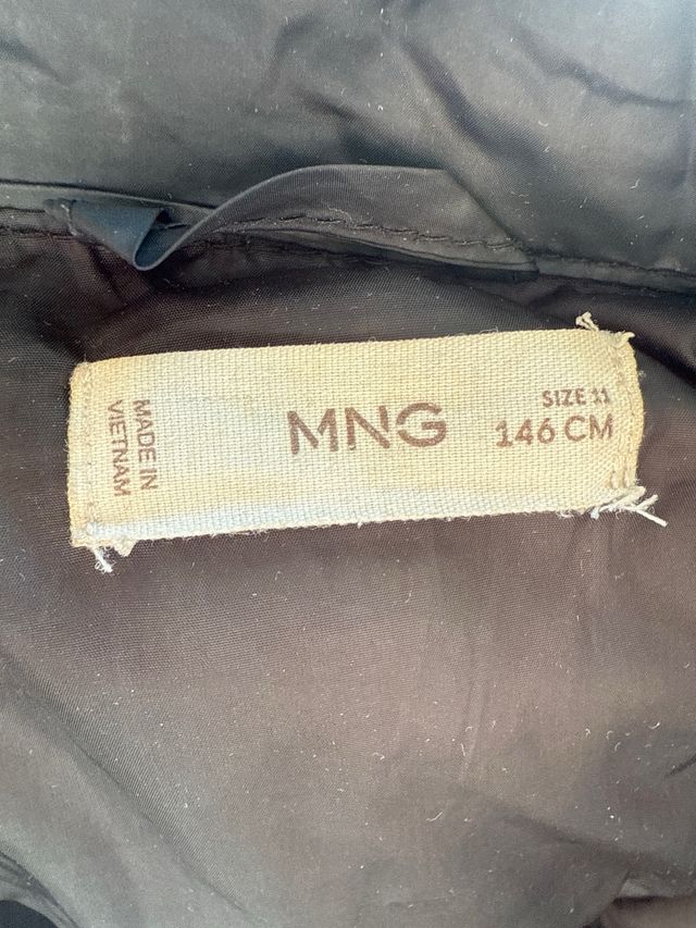 Chaqueta de plumas MANGO niña Talla 146 - 11 año