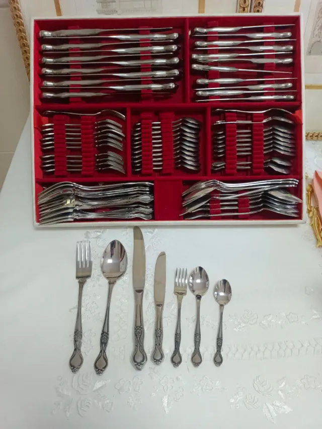 Cubertería Aranjuez 12 servicios