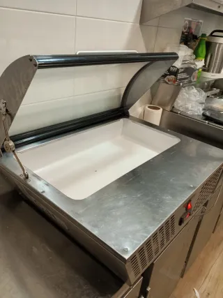 Vitrina expositora fría