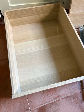 Cajón IKEA KOMPLEMENT Roble + Balda