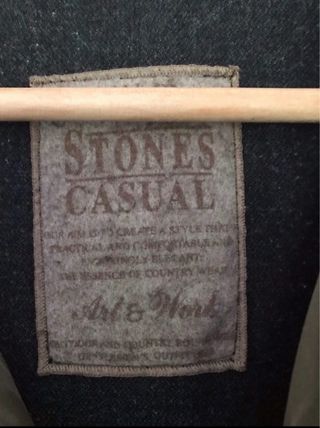 Gabardina verde militar