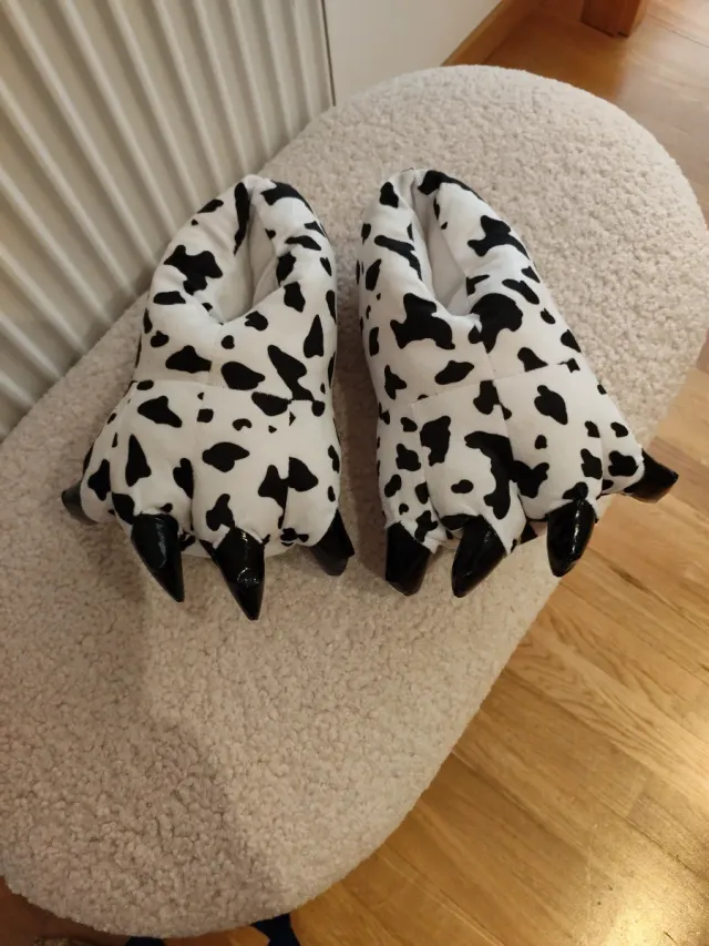 Zapatillas de Vaca Divertidas