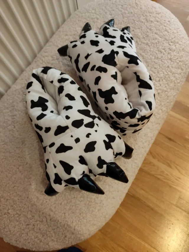 Zapatillas de Vaca Divertidas