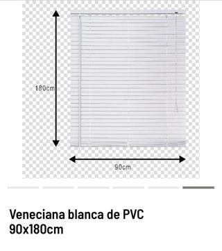 Estor veneciana blanco