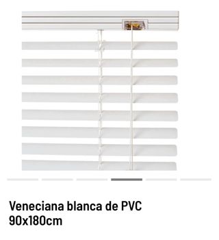 Estor veneciana blanco