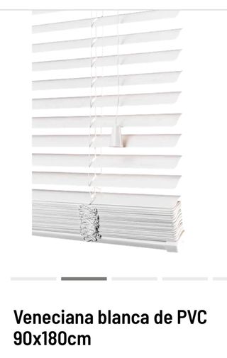 Estor veneciana blanco