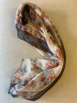 Fular estampado multicolor A ESTRENAR