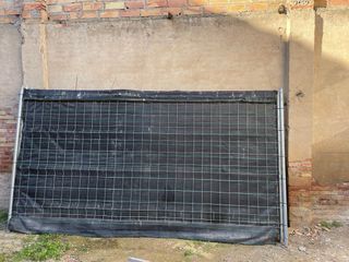 Vallas de obra metálicas