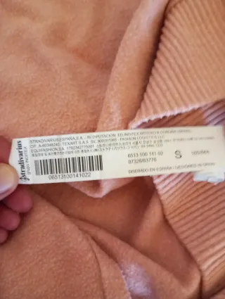 Jersey Stradivarius rosa mujer