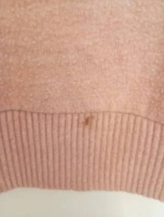 Jersey Stradivarius rosa mujer