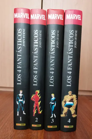 Marvel Héroes 4 fantásticos completa. John Byrne.