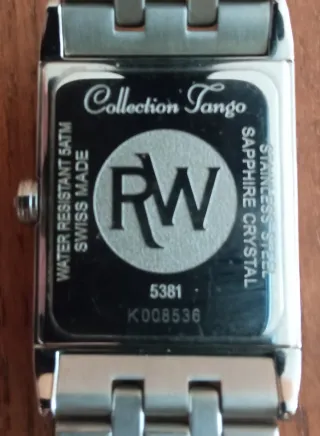 Reloj Raymond Weil Tango 5381 Plata/Blanco