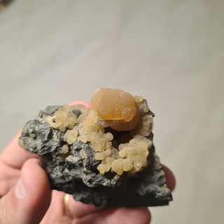 Rara Calcite Sferica Cava Campomorto Lazio Italia