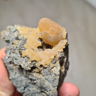 Rara Calcite Sferica Cava Campomorto Lazio Italia