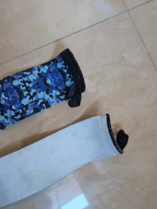 Muñequeras Emrah Azul Camuflaje Heavy Duty