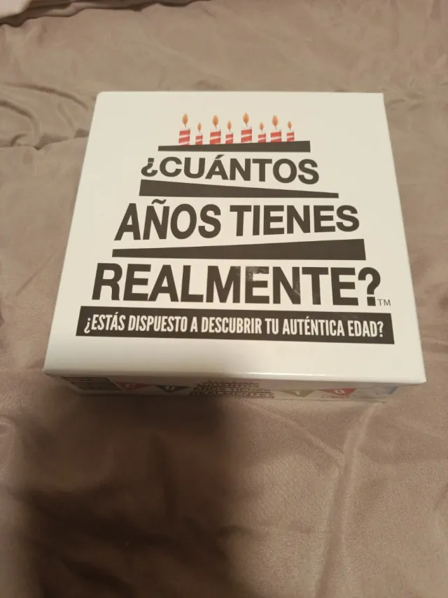 Juego de mesa ¿Cuántos años tienes realmente?