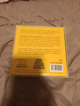 Juego de mesa ¿Cuántos años tienes realmente?