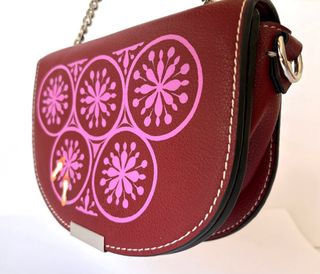 Bolso Semipiel Pintado a Mano Sevilla