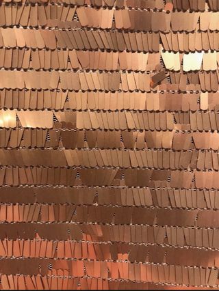 Bolso de fiesta lentejuelas dorado