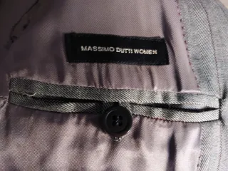 Chaqueta Massimo Dutti Raya Gris