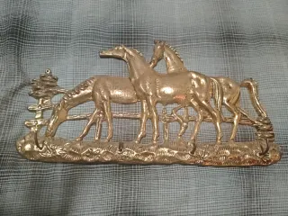 Colgador de pared figuras caballos