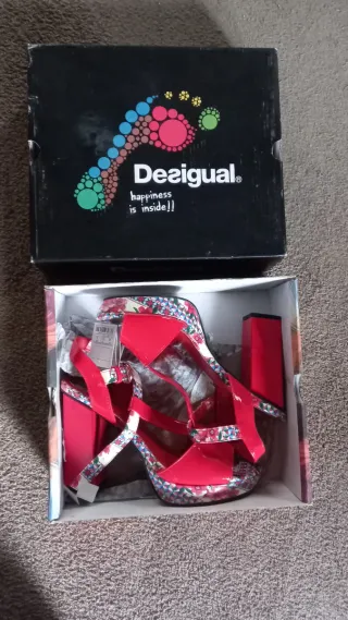Scarpe con tacco Desigual tg. 40