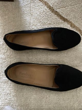 Mocasines Blessbuck de pelo vaca. Hecho a Mano