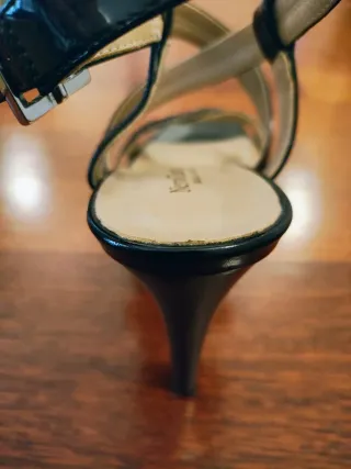 Sandali NeroGiardini donna n.38 nero lucido