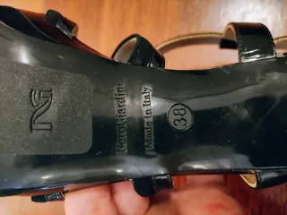 Sandali NeroGiardini donna n.38 nero lucido