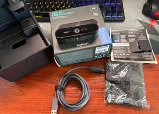 Cámara Logitech Brio 4K Webcam HDR PRO (caja)