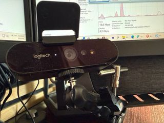 Cámara Logitech Brio 4K Webcam HDR PRO (caja)