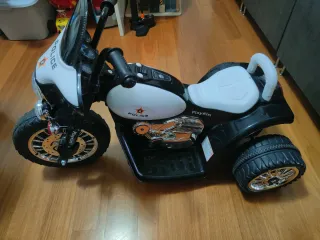 Moto Eléctrica Infantil Policía