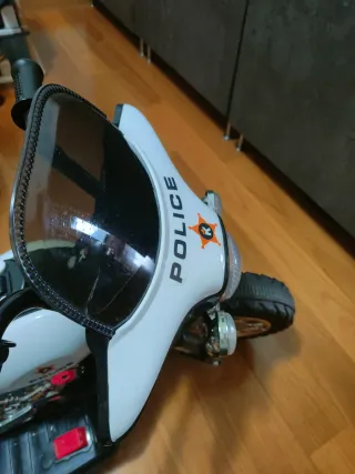 Moto Eléctrica Infantil Policía