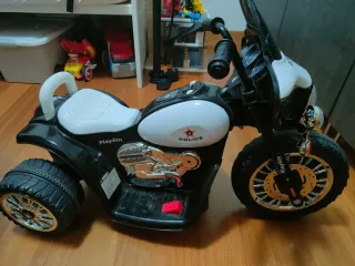 Moto Eléctrica Infantil Policía