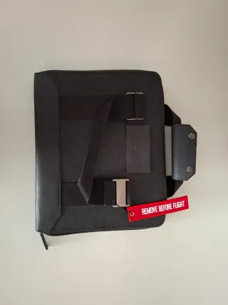 Borsa porta tablet nera brand IWC Schaffhausen