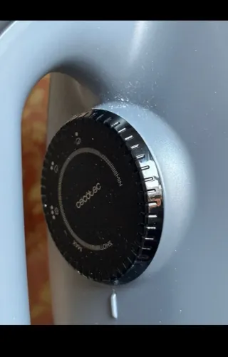 Centro de planchado azul y gris