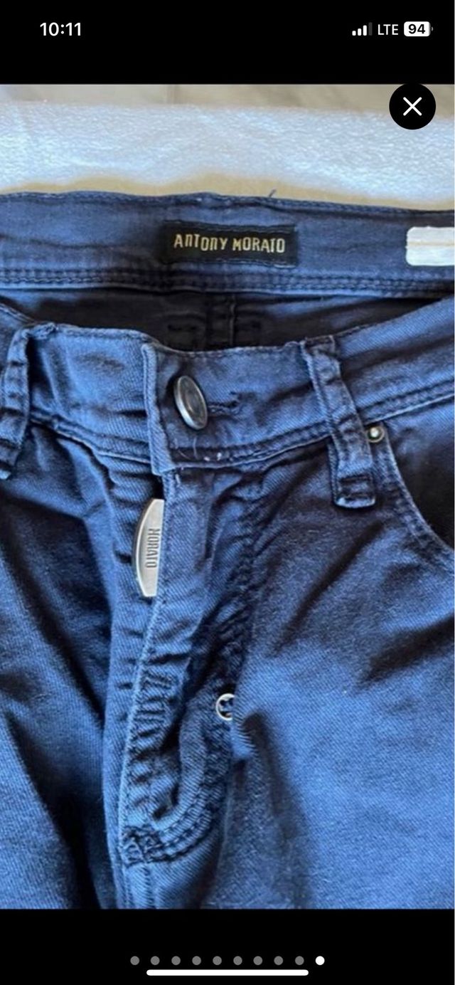 Pantalón hombre azul Talla M