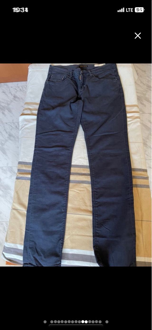 Pantalón hombre azul Talla M