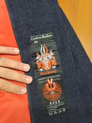 Abrigo largo vintage gris