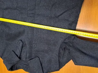 Abrigo largo vintage gris