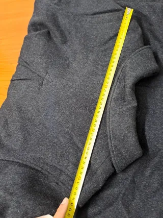 Abrigo largo vintage gris