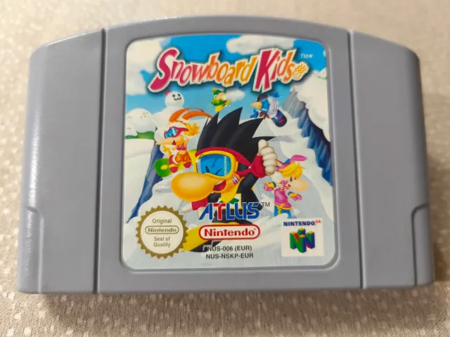 Snowboard Kids ☢️ Nintendo 64✨
