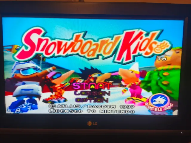 Snowboard Kids ☢️ Nintendo 64✨