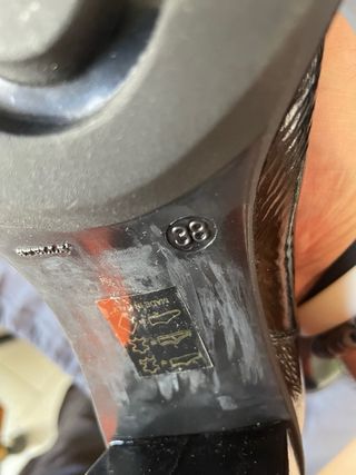 Stivaletti donna neri vernice